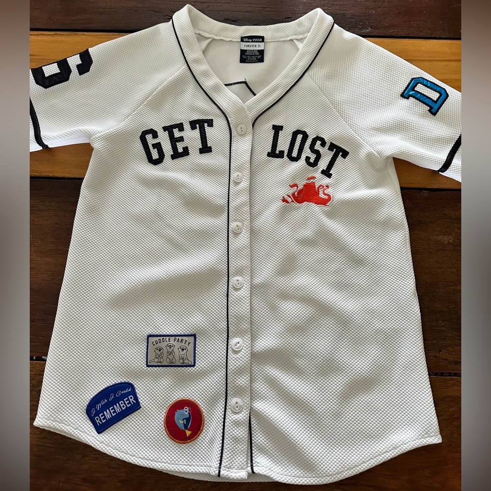 Women’s Small Disney Pixar & Forever 21 Get Lost Finding Nemo Baseball Jersey